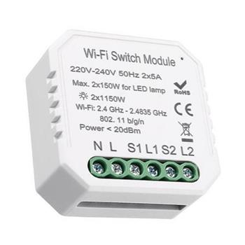 IMMAX NEO LITE SMART kontroler V3 2-tlatkov Wi-Fi, TUYA