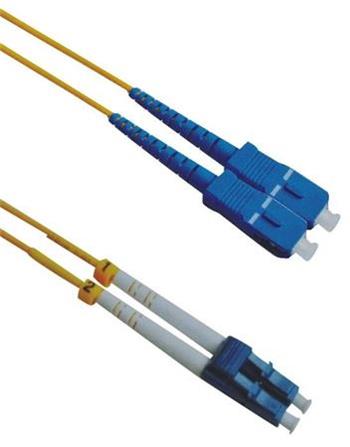 Masterlan optick patch cord, LCupc/SCupc, Duplex, Singlemode 9/125, 2m