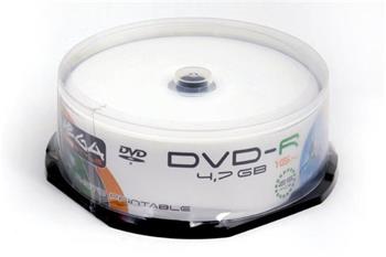 FREESTYLE DVD-R 4,7GB 16X WHITE FF INKJET PRINTABLE CAKE*25 [40194]