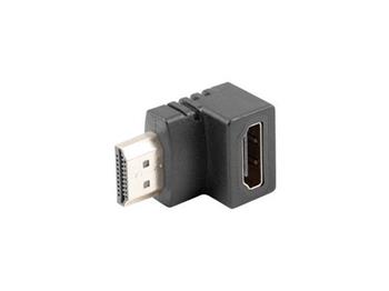 LANBERG HDMI(M) na HDMI(F) adaptr hlov dol ern 