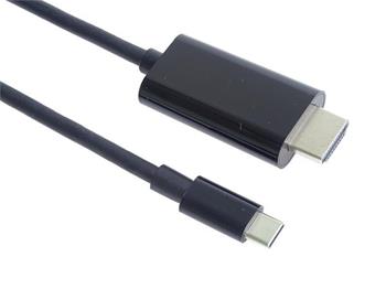 PremiumCord USB-C na HDMI kabel 2m rozlien 4K*2K@60Hz FULL HD 1080p