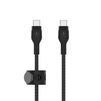 Belkin USB-C na USB-C kabel, 2m, ern - odoln PRO Flex