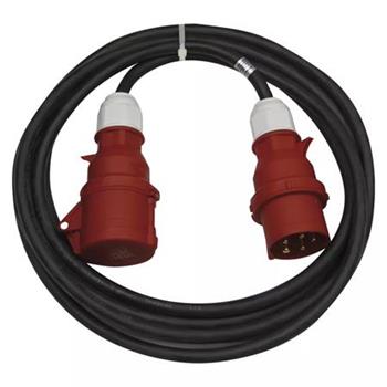 Emos 3 fzov venkovn prodluovac kabel PM0904 - 20m / 1 zsuvka / ern / guma / 400 V / 2,5 mm2