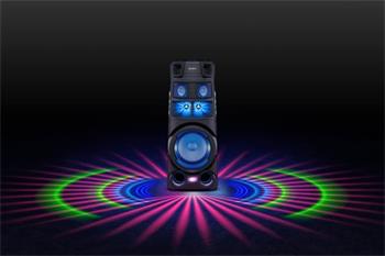 SONY MHC-V83D, Poskodena krabica, Bezdrátový párty reproduktor se 360° zvukem basů