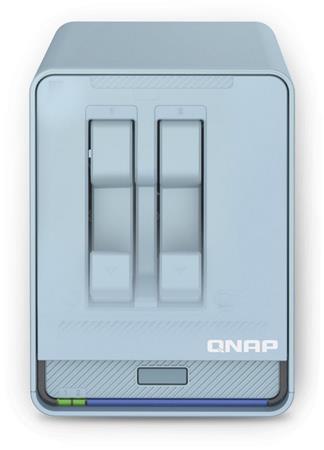QNAP tpsmov Wi-Fi SD-WAN Mesh AC2200 router/NAS - QMiroPlus-201W (2x SATA / 1x 2,5GbE / 4x GbE)