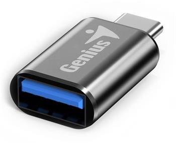 Genius ACC-C2A, Redukce, USB 3.0, USB typ C na USB typ A, kovov ed