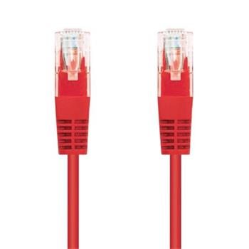 C-TECH Kabel patchcord Cat5e, UTP, červený, 2m