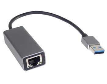 PremiumCord adaptr USB3.0 -> LAN RJ45 ETHERNET 10/100/1000 MBIT Aluminium