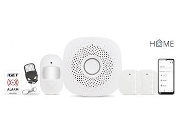iGET HOME Alarm X1 - Inteligentn bezdrtov systm pro zabezpeen budov, ovldn pomoc Wi-Fi