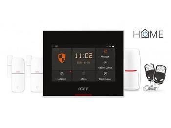 iGET HOME Alarm X5 - Inteligentn bezdrtov systm pro zabezpeen budov, ovldn pomoc Wi-Fi, GSM, speciln funkce