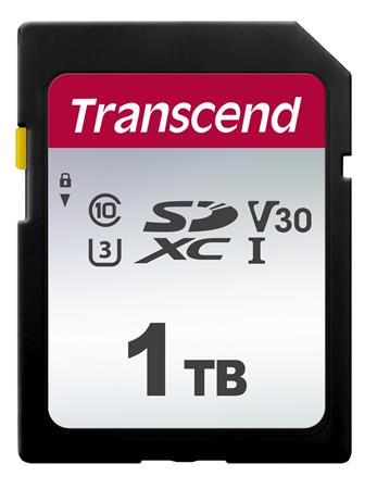 Transcend 1TB SDXC 300S (Class 10) UHS-I U3 V30 pamov karta, 100 MB/s R, 85 MB/s W
