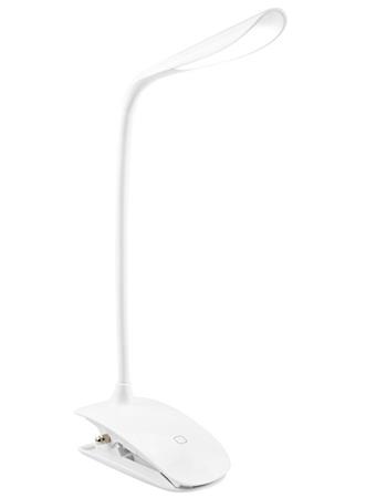 Colorway stoln LED lampa / CW-DL04FCB-W/ Integrovan baterie / Klip na uchycen/ Bl
