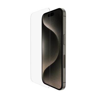 Belkin SCREENFORCE TemperedGlass Anti-Microbial ochrann sklo pro iPhone iPhone 15 Pro