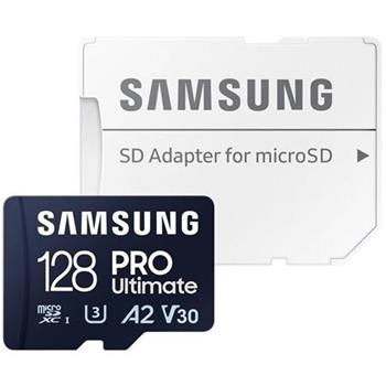 Samsung PRO Ultimate/micro SDXC/128GB/200MBps/UHS-I U3 / Class 10/+ Adaptr/Modr