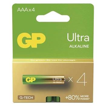 GP AAA Ultra alkalick (LR03) - 4 ks