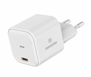 SWISSTEN S͍OV ADAPTR GaN 1x USB-C 65W POWER DELIVERY BL