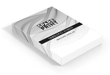 SPARE PRINT PREMIUM Samolepc etiketa bl, 100 list A4 (1 etiketa 105 x 42,3mm)