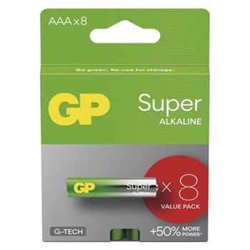 GP AAA Super alkalick (LR03) - 8 ks 