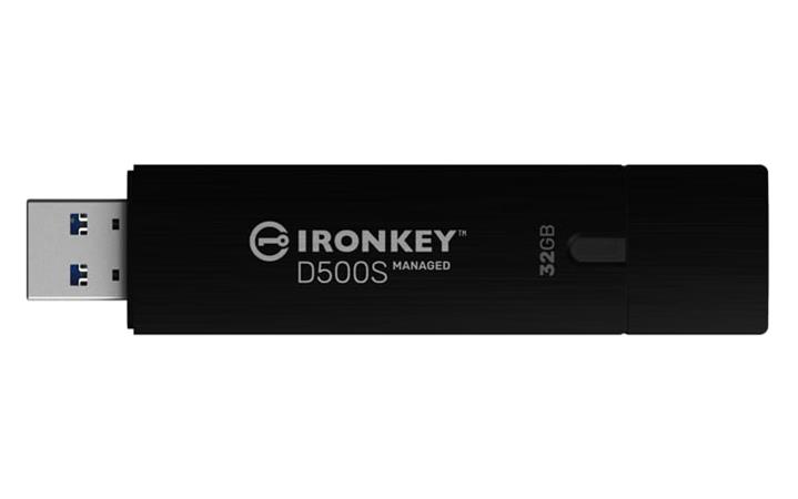 KINGSTON 32GB IronKey Managed D500SM FIPS 140-3 Lvl 3 (Pending) AES-256