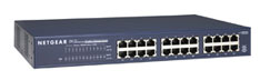 Netgear 24 x 10/100/1000 Ethernet Switch Rack-mountable