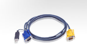 ATEN integrovaný kabel 2L-5206UP pro KVM USB 6 metrů