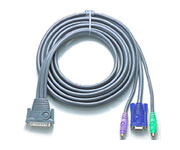 ATEN integrovan kabel pro KVM PS/2 1.8 M pro CS128A