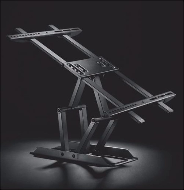 GEMBIRD WM-80ST-02, 37"-80" (60kg), otočný a náklopný