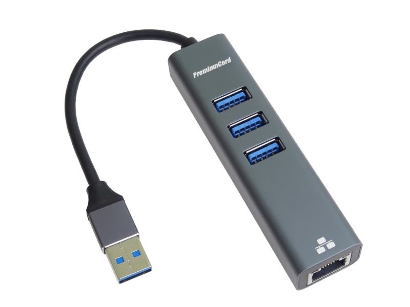 PremiumCord adaptér USB3.0 -> LAN RJ45 / kuethernet7