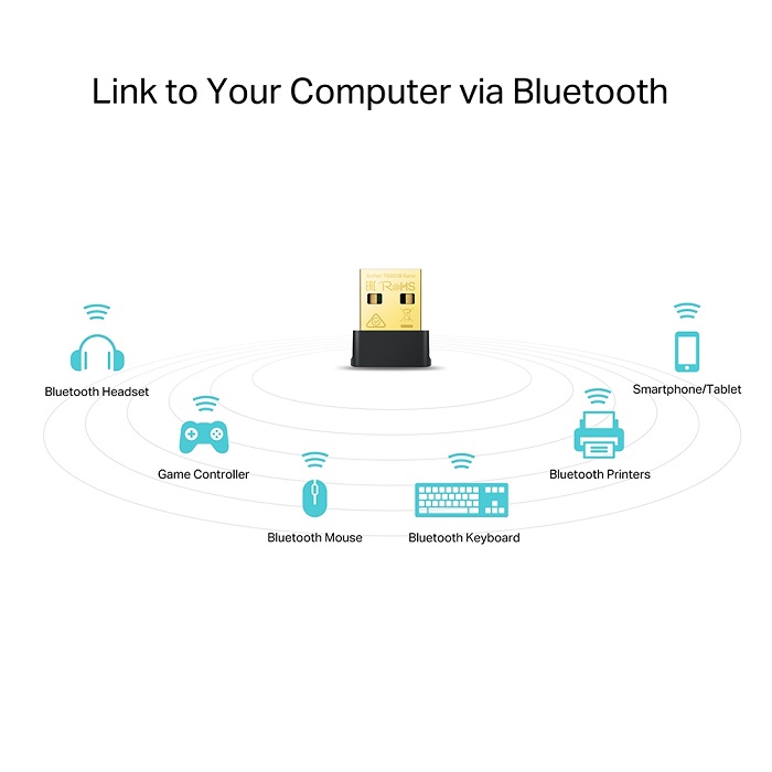TP-Link Archer T600UB Nano - AC600 Nano Wi-Fi Bluetooth USB Adapter