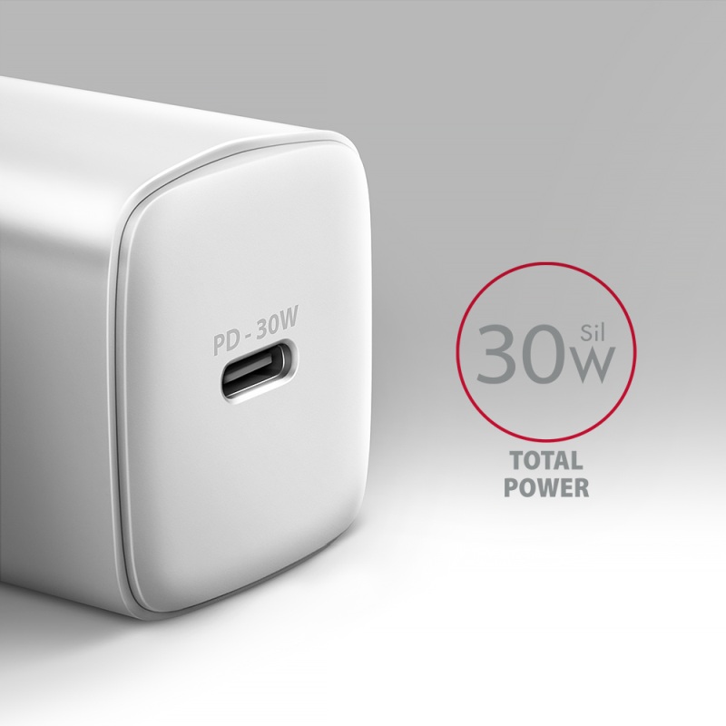 AXAGON ACU-PD30W, biela