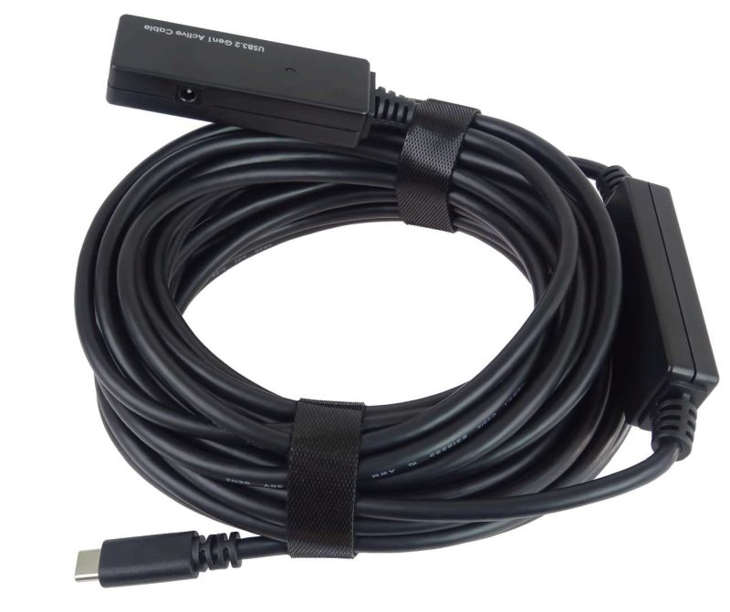 PremiumCord USB-C repeater a prodlužovací kabel Male-Female, 5Gbps 10m / ku31rep10