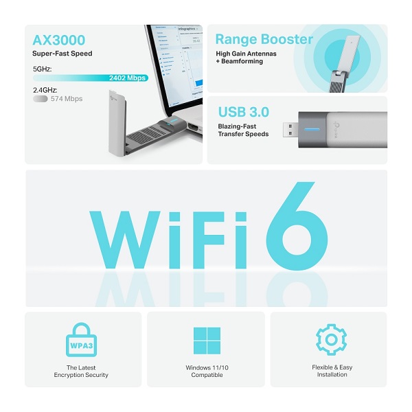 TP-Link Archer TX50UH Wi-Fi 6