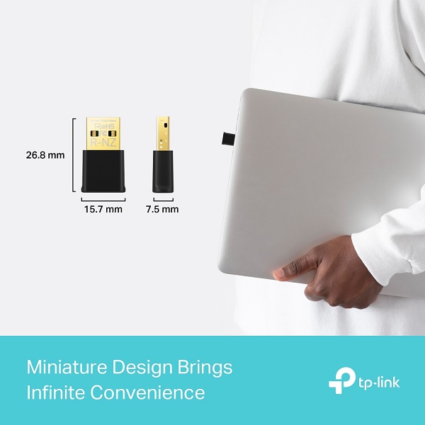 TP-Link Archer TX20U Nano - Bezdrátový USB Nano adaptér s Wi-Fi 6 AX1800