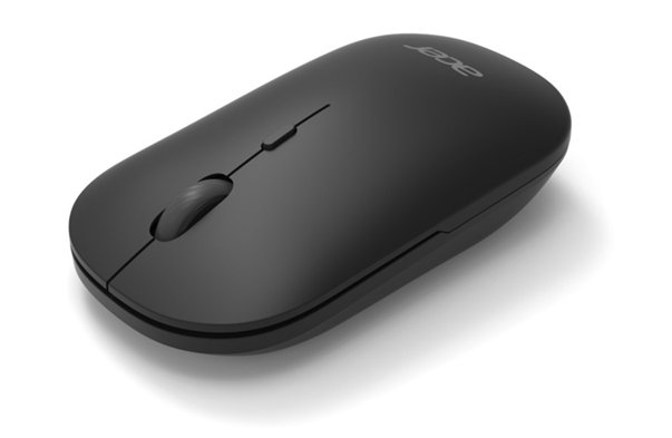 Acer AMR130/Ergonomická/Optická/1 600 DPI/USB+BT/Čierna