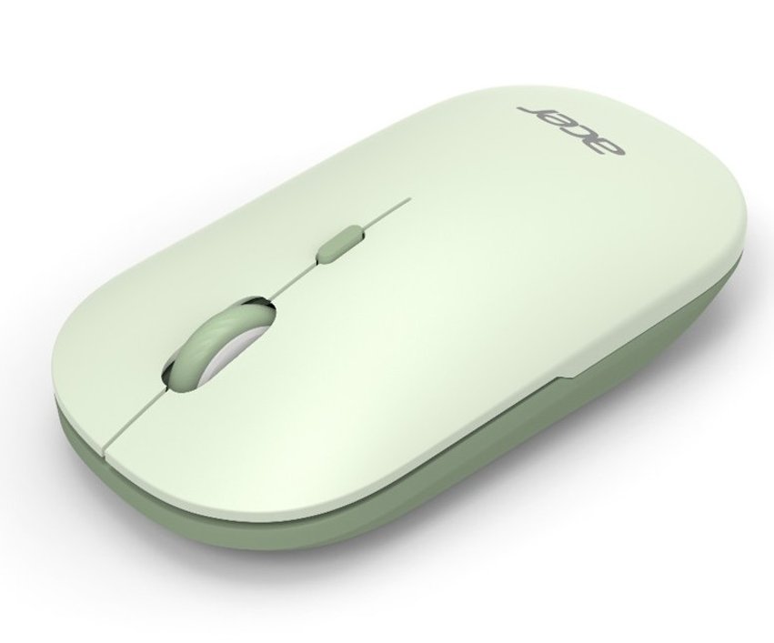 Acer AMR130/Ergonomická/Optická/1 600 DPI/USB+BT/Zelená / GP.MCE11.04D