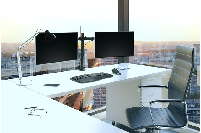 Kensington SmartFit Ergo Dual Monitor Arm K55409WW