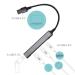 i-tec USB 3.0 HUB Metal 1x USB 3.0 + 3x USB 2.0  / U3HUBMETALMINI4