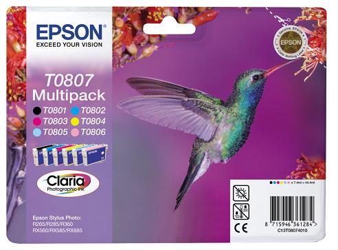 Epson T080740 multipack C13T08074011 - originál