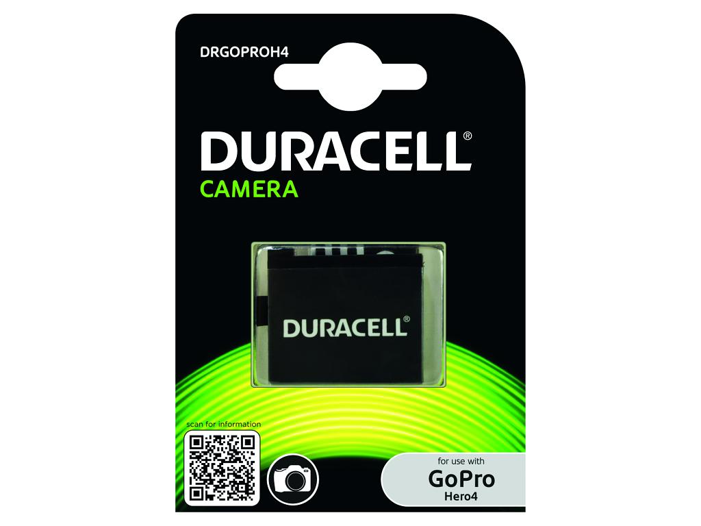 DURACELL Náhrada GoPro Hero 4 AHDBT-401 baterie 3,8V 1160mAh