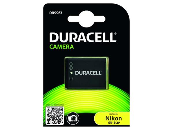 DURACELL Baterie do digitálního fotoaparátu nahrazuje Nikon EN-EL19 3,7V 700mAh