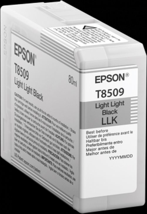 Epson T850900 Singlepack Photo Light Light Black UltraChrome HD 80ml - originál