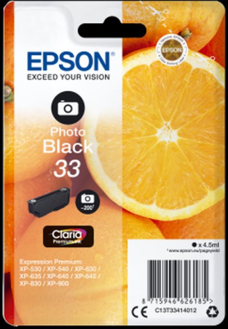 EPSON T3341 photo black - originál