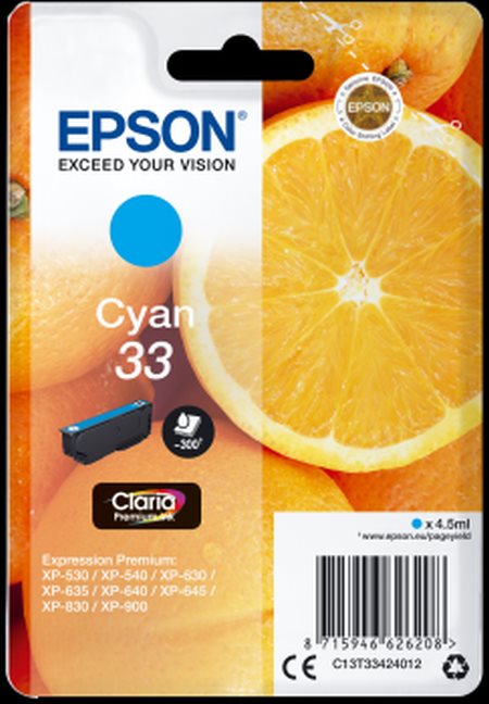 EPSON T3342 cyan - originál