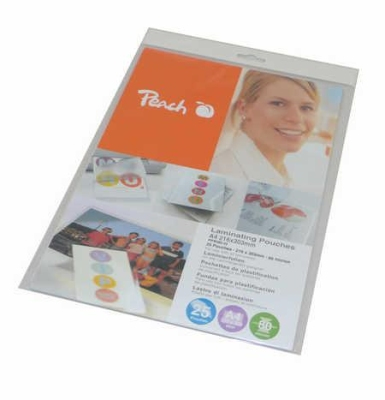 PEACH laminovacie fólie A4 (228x303mm), 80mic, lesklé, eurozáves, 100ks, S-PP580-21