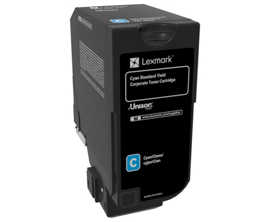 Lexmark 74C2SCE Cyan 7 000 stran - originál