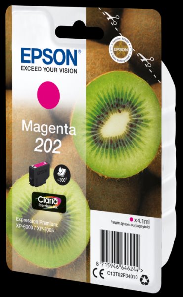 EPSON T02F3 magenta (kiwi) - originál