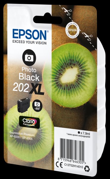 EPSON T02H1 photo black XL - originál
