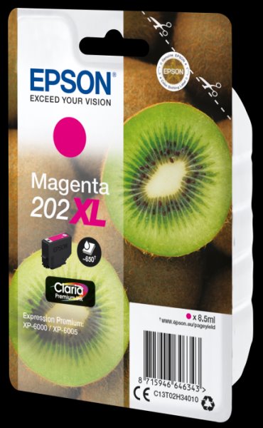 EPSON T02H3 magenta XL - originál