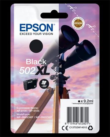 EPSON T02W1 black XL - originál