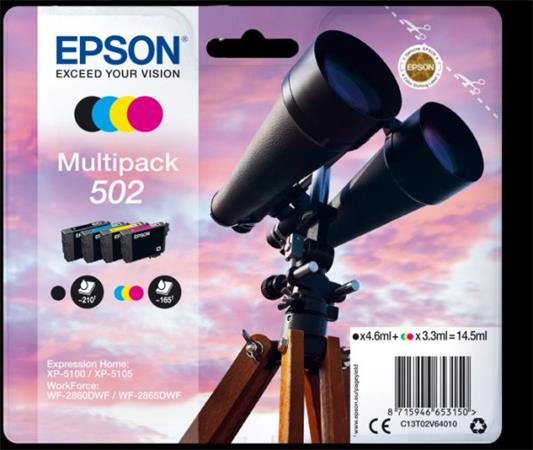 EPSON T02V6 multipack 502 - originál